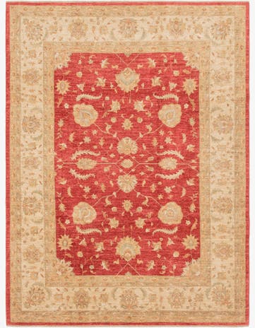 8' 4 x 11' 2 Hand Knotted Peshawar Ziegler Rug