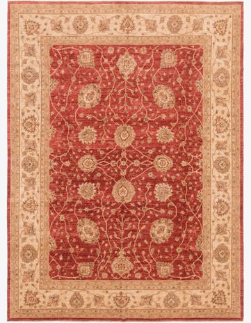 9' 5 x 12' 8 Hand Knotted Peshawar Ziegler Rug