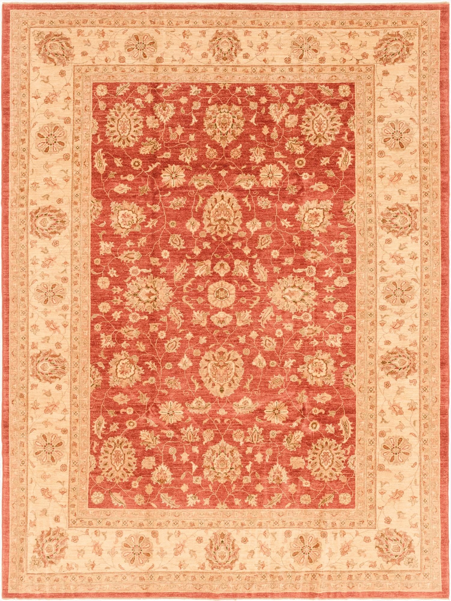 Primary image 8' 2 x 11'  Hand Knotted Peshawar Ziegler Rug