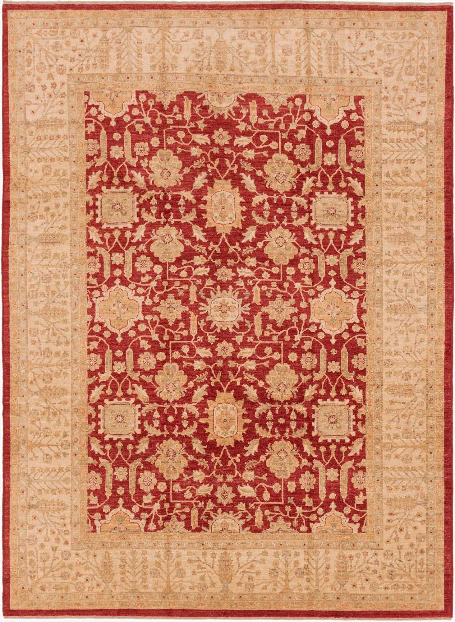 Primary image 8' 4 x 11' 5  Hand Knotted Peshawar Ziegler Rug