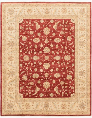 10' 2 x 12' 10 Hand Knotted Peshawar Ziegler Rug