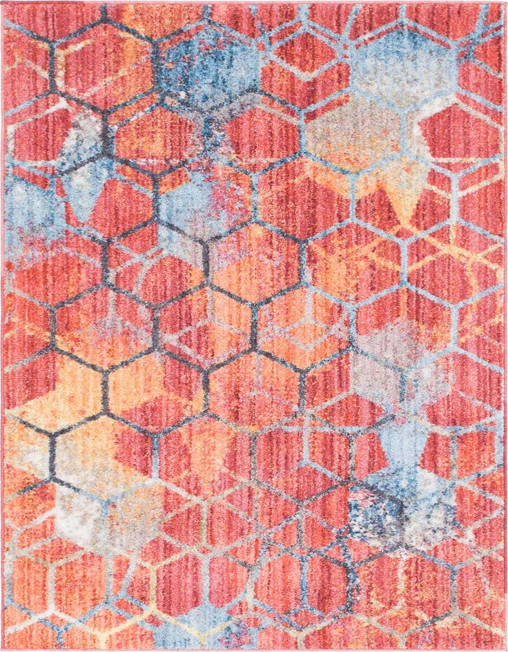 Detail image of 3' 3 x 5' 3 Prism Rug