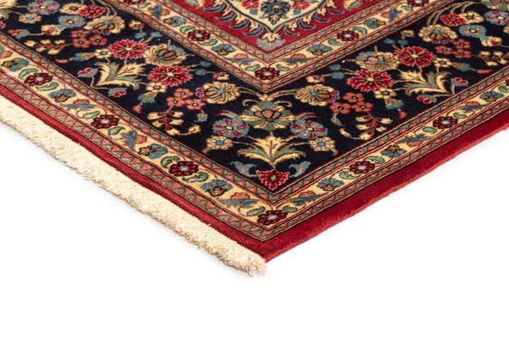 6' 8 x 9' 11 Hand Knotted Qom Persian Rug