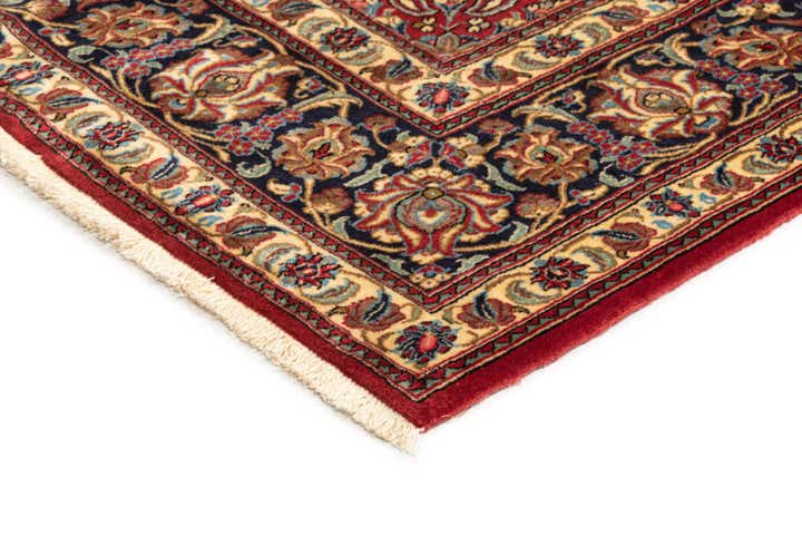 6' 8 x 10' Hand Knotted Qom Persian Rug