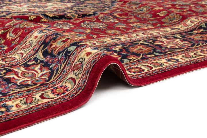 6' 8 x 9' 10 Hand Knotted Qom Persian Rug