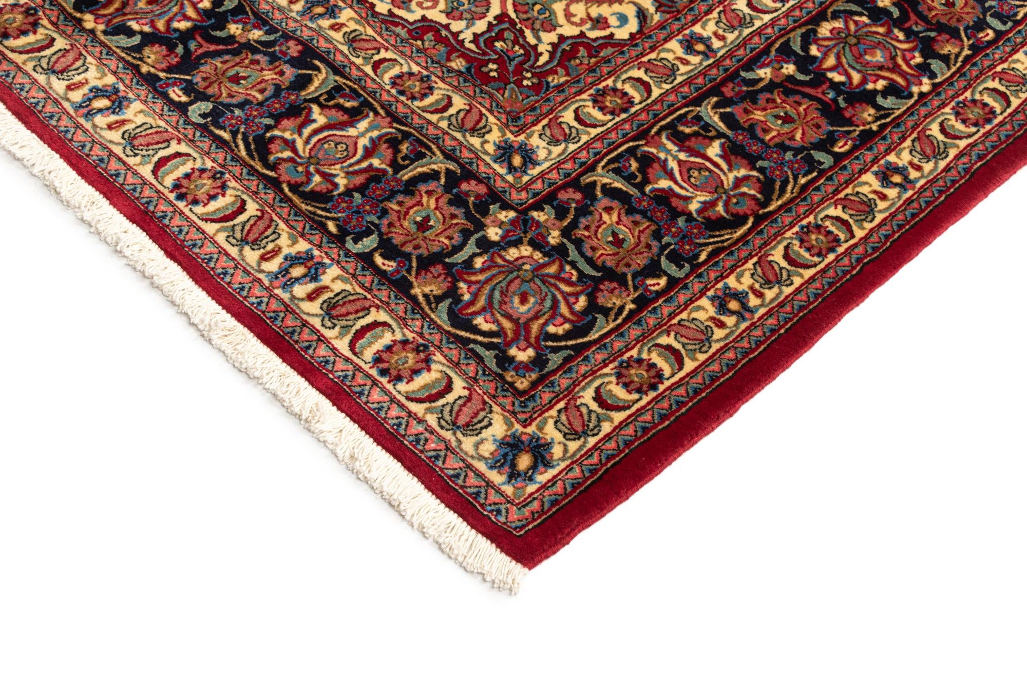 6' 8 x 9' 10 Hand Knotted Qom Persian Rug