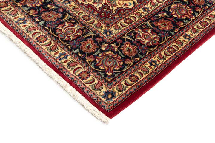 6' 8 x 9' 10 Hand Knotted Qom Persian Rug