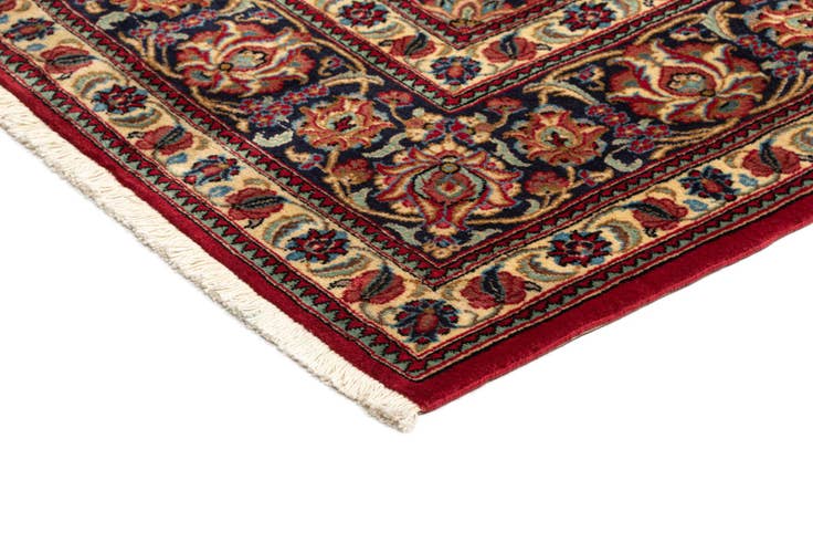 Detail image of 6' 9 x 9' 8 Hand Knotted Qom Persian Rug