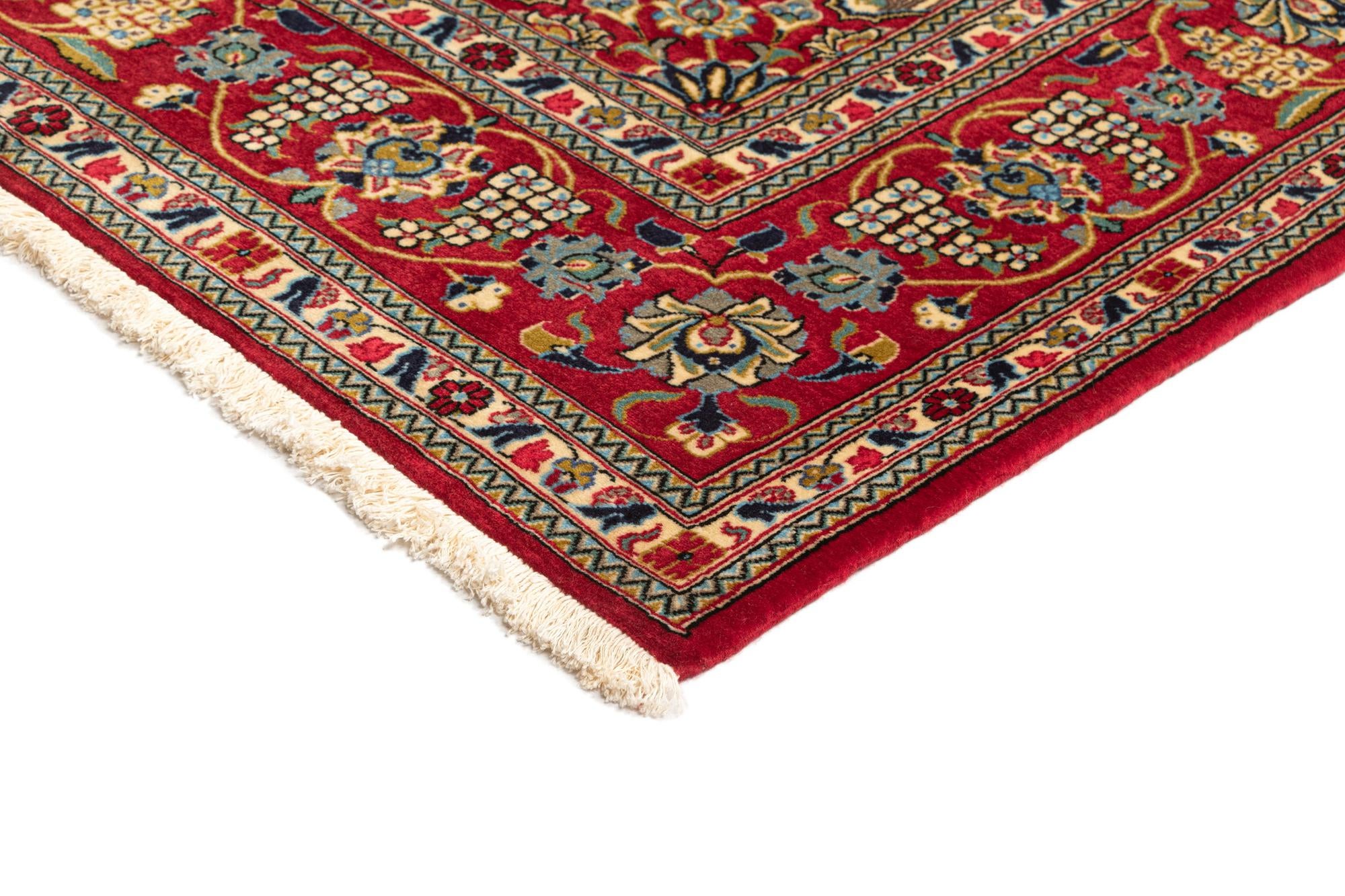 6' 9 x 10' Hand Knotted Qom Persian Rug