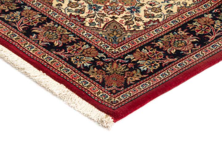 3' 6 x 5' 3 Hand Knotted Qom Persian Rug