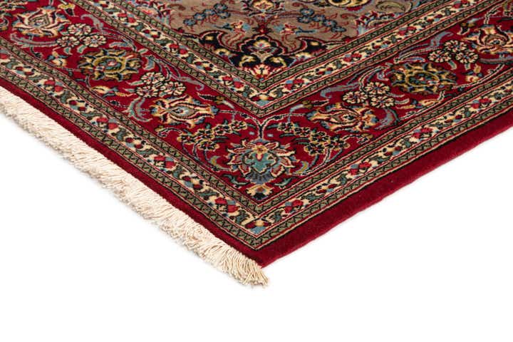 4' 8 x 6' 11 Hand Knotted Qom Persian Rug