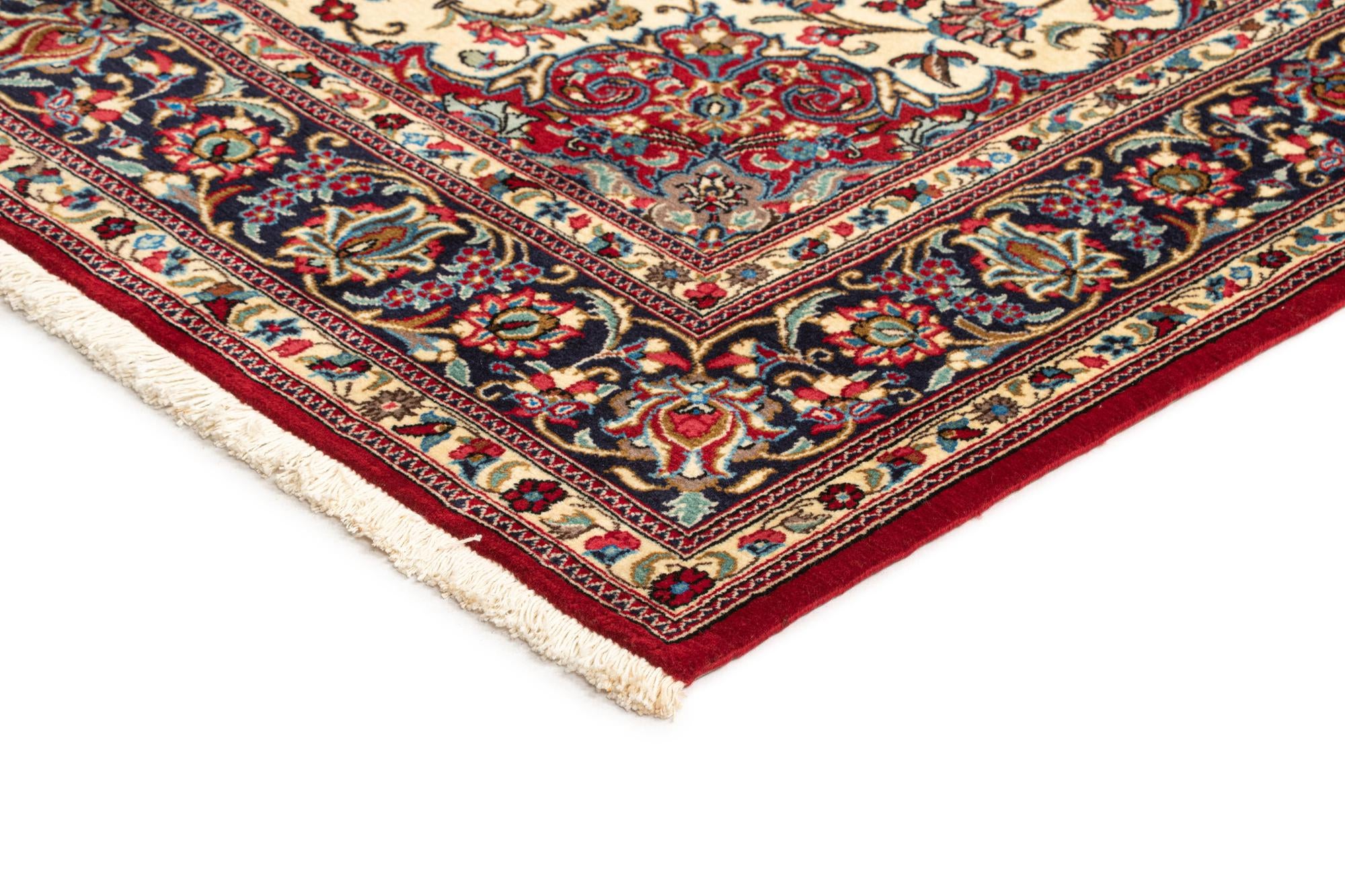 4' 8 x 6' 11 Hand Knotted Qom Persian Rug