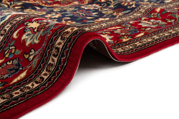 Detail image of 4' 8 x 6' 10 Hand Knotted Qom Persian Rug