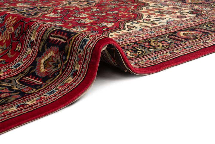 4' 5 x 6' 10 Hand Knotted Qom Persian Rug