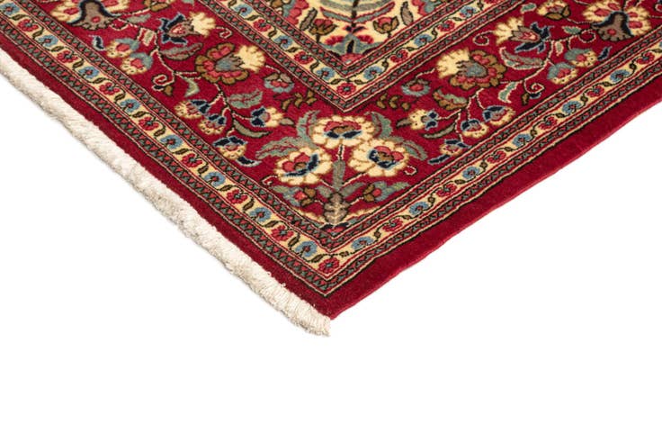 Detail image of 4' 9 x 7' 2 Hand Knotted Qom Persian Rug