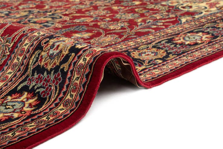 Detailansicht von 140cm x 215cm Handgeknüpft Qom Persisch Teppich