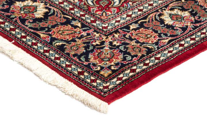 4' 9 x 6' 9 Hand Knotted Qom Persian Rug