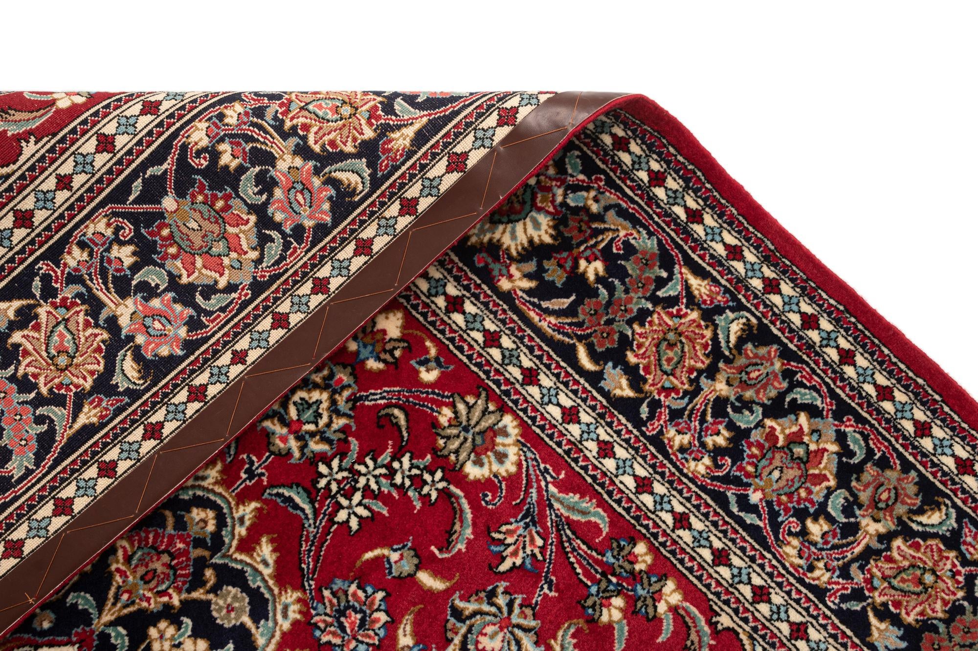 4' 9 x 6' 9 Hand Knotted Qom Persian Rug