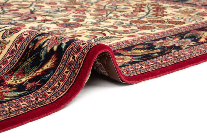 4' 8 x 6' 11 Hand Knotted Qom Persian Rug
