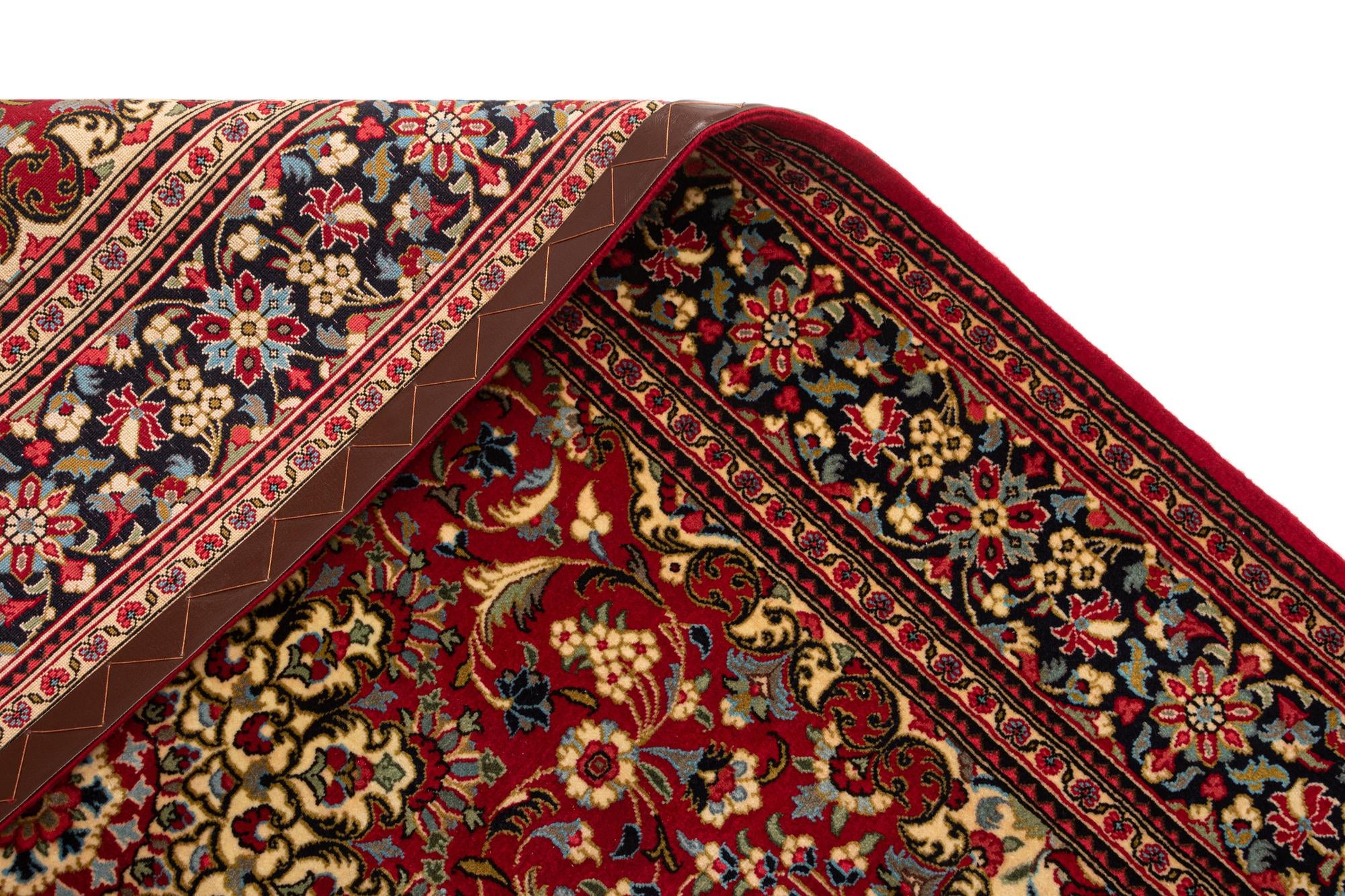 4' 9 x 6' 10 Hand Knotted Qom Persian Rug
