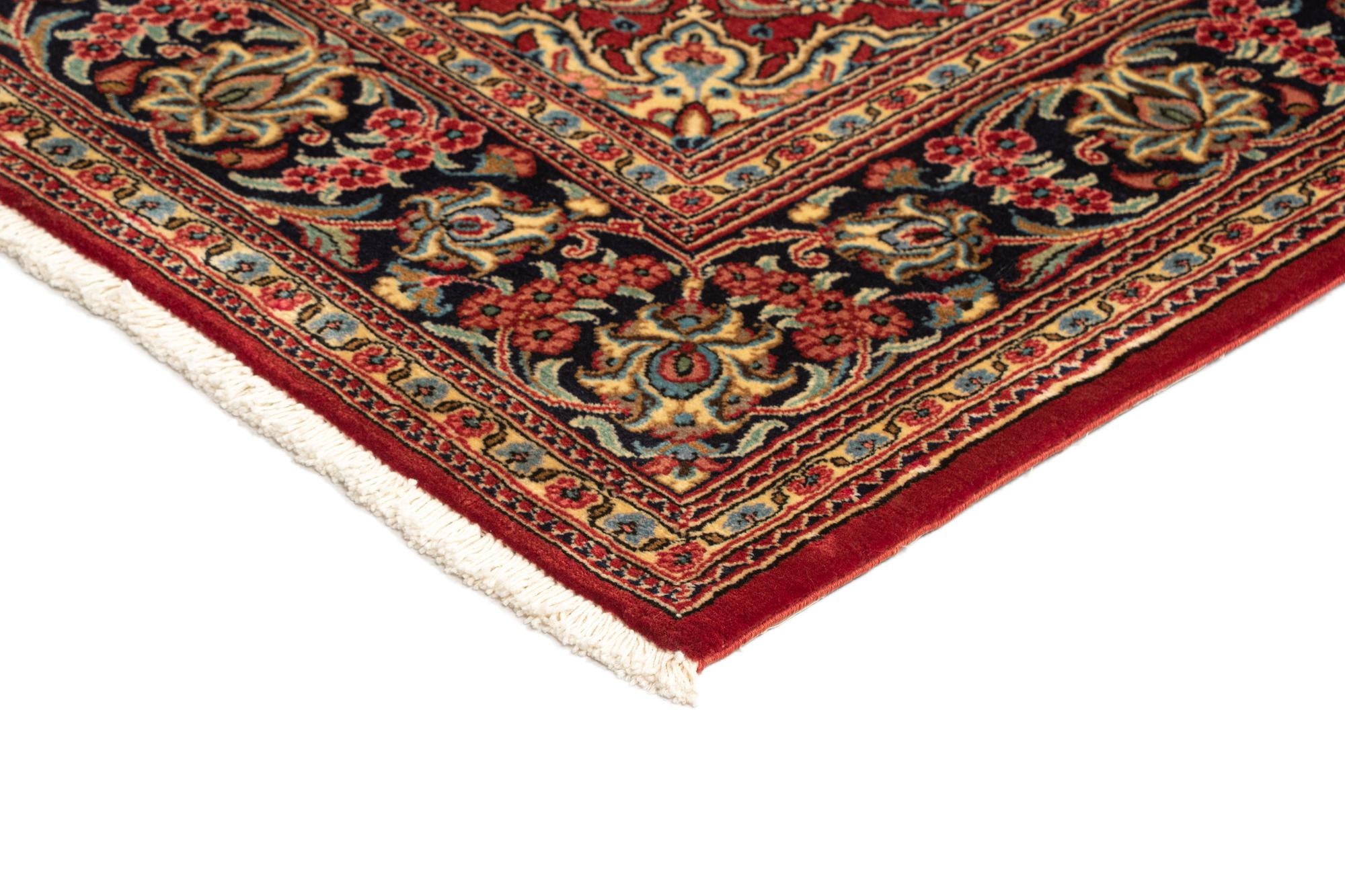 4' 8 x 6' 11 Hand Knotted Qom Persian Rug