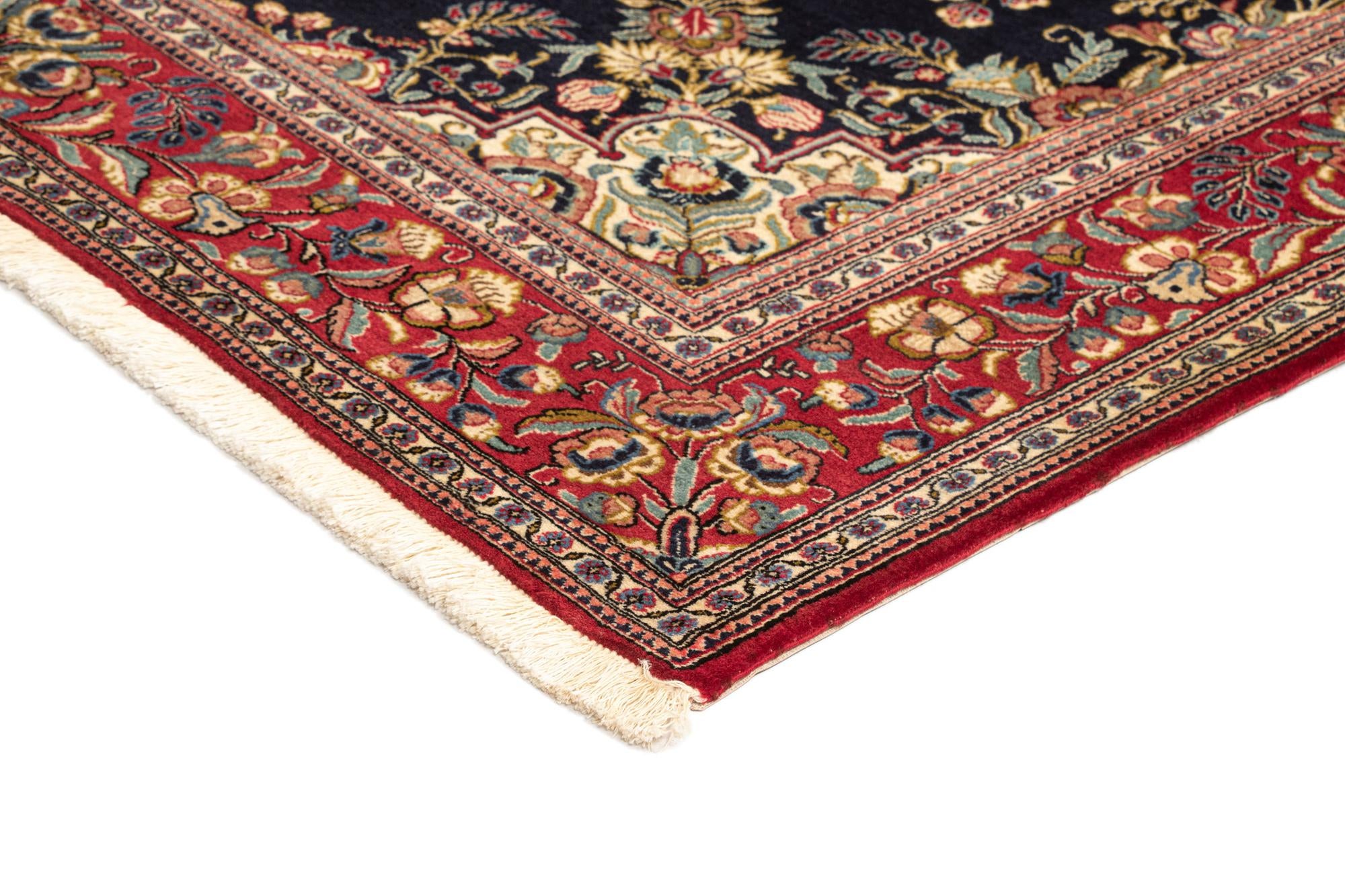 4' 7 x 6' 8 Hand Knotted Qom Persian Rug