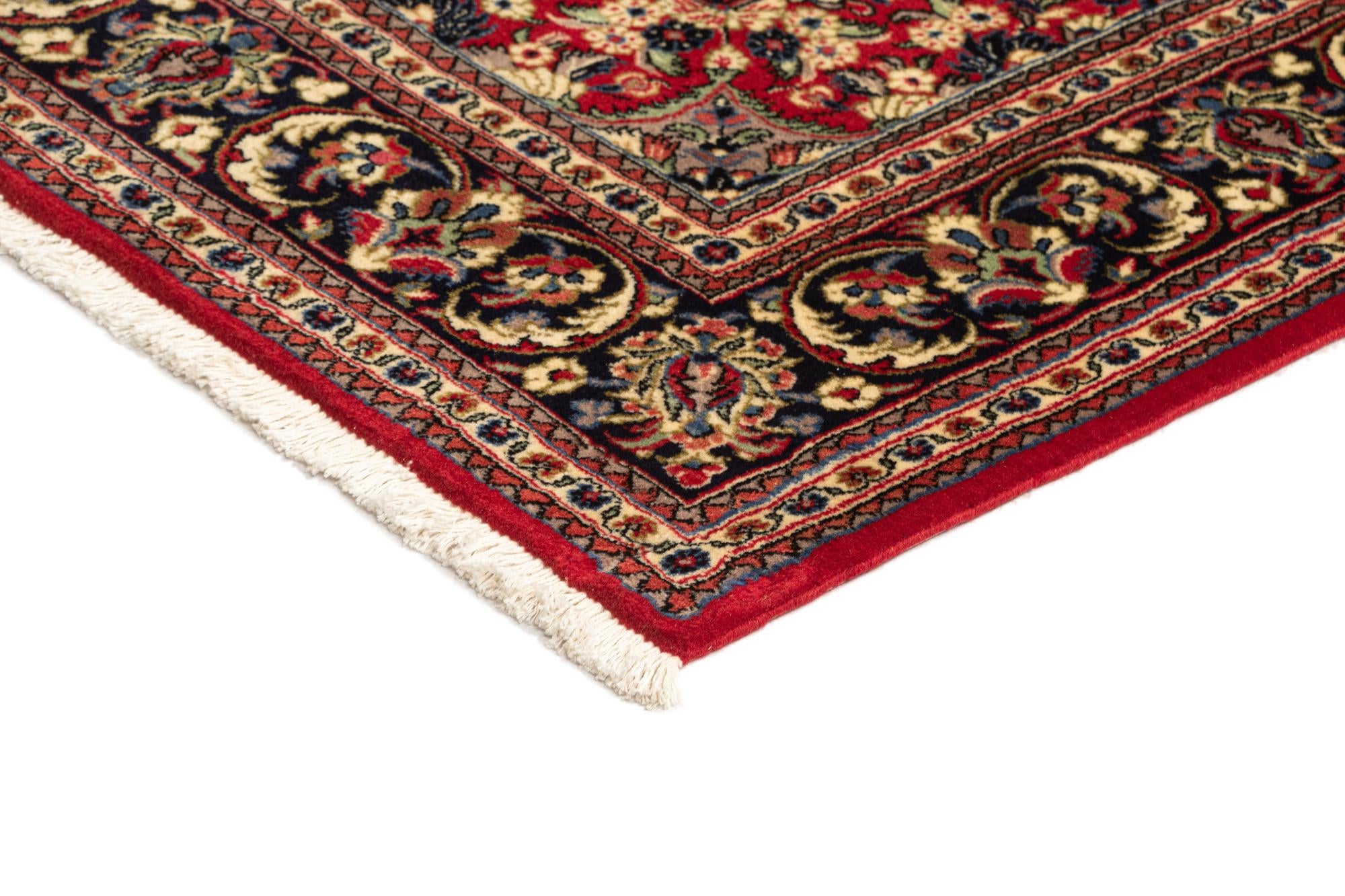 4' 5 x 6' 6 Hand Knotted Qom Persian Rug