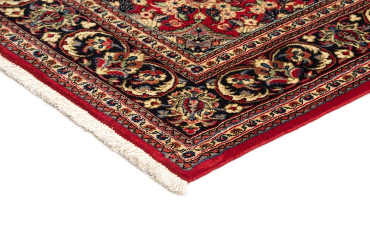 Detail image of 4' 5 x 6' 6 Hand Knotted Qom Persian Rug