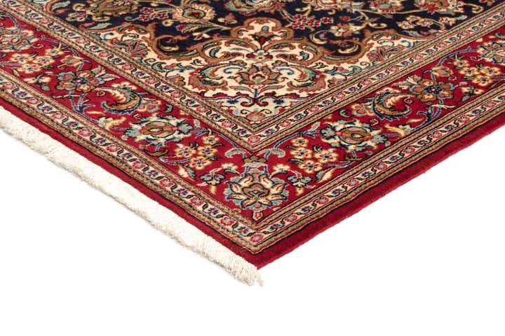 4' 9 x 7' 1 Hand Knotted Qom Persian Rug