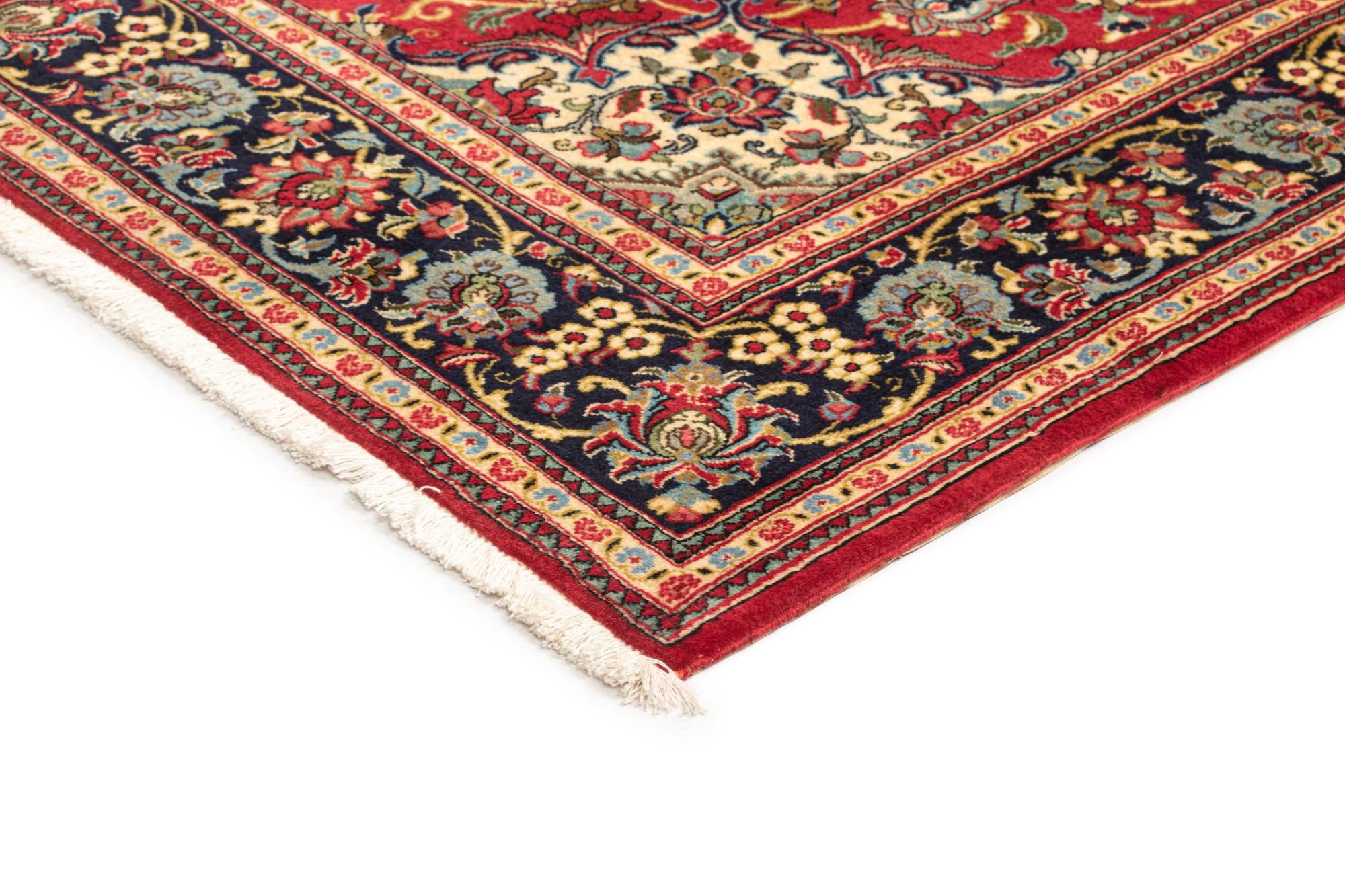 4' 10 x 7' 1 Hand Knotted Qom Persian Rug