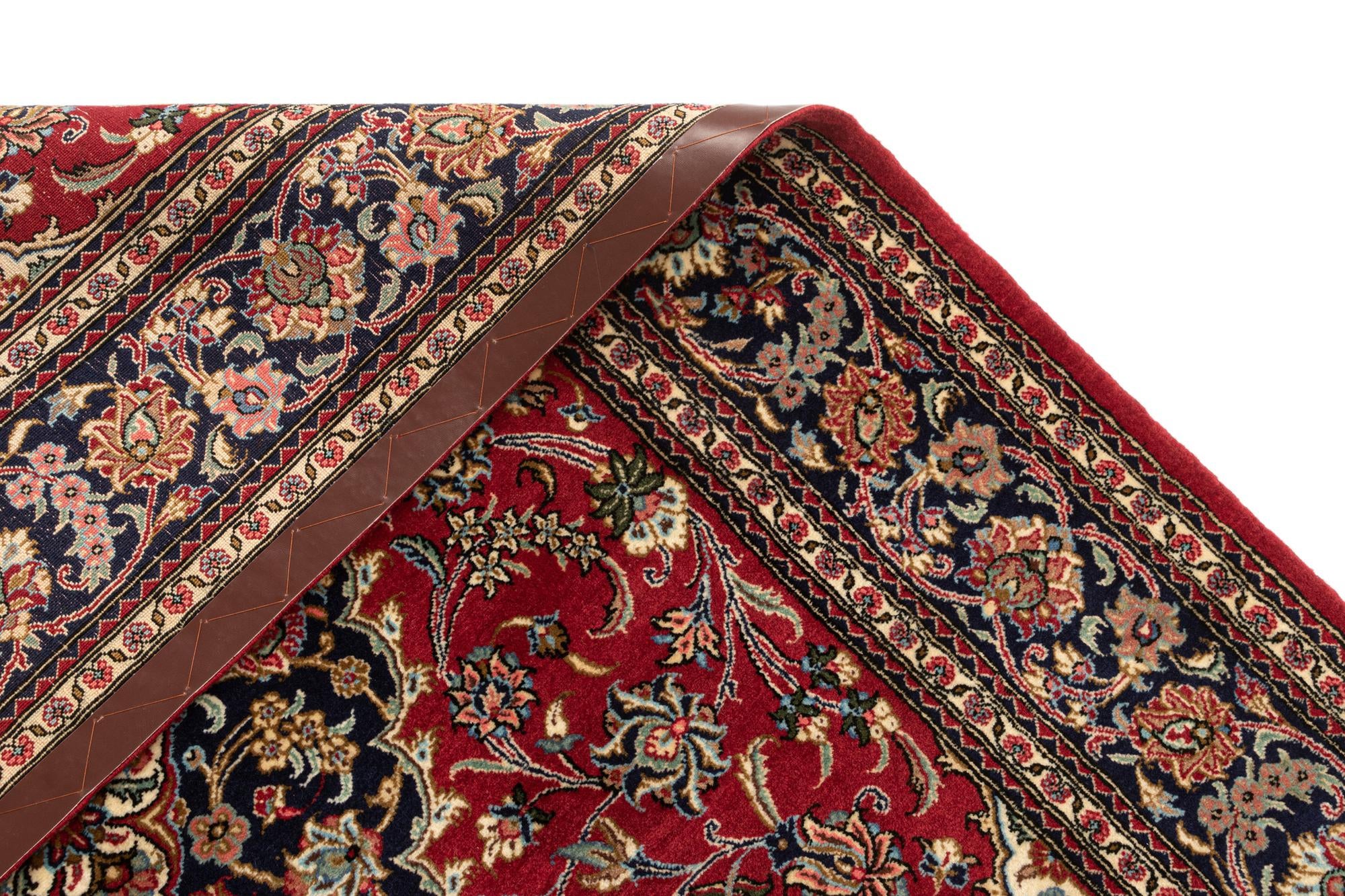 4' 8 x 6' 11 Hand Knotted Qom Persian Rug