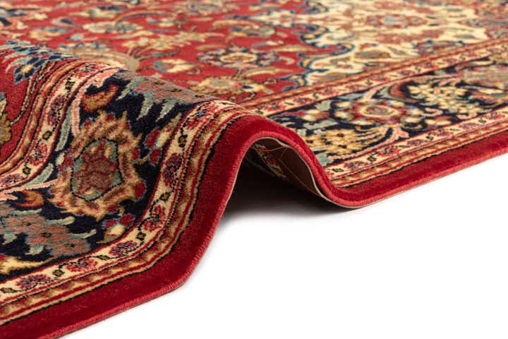 4' 8 x 7' 1 Hand Knotted Qom Persian Rug