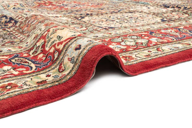 Detail image of 8' 2 x 11' 5 Hand Knotted Qom Persian Rug