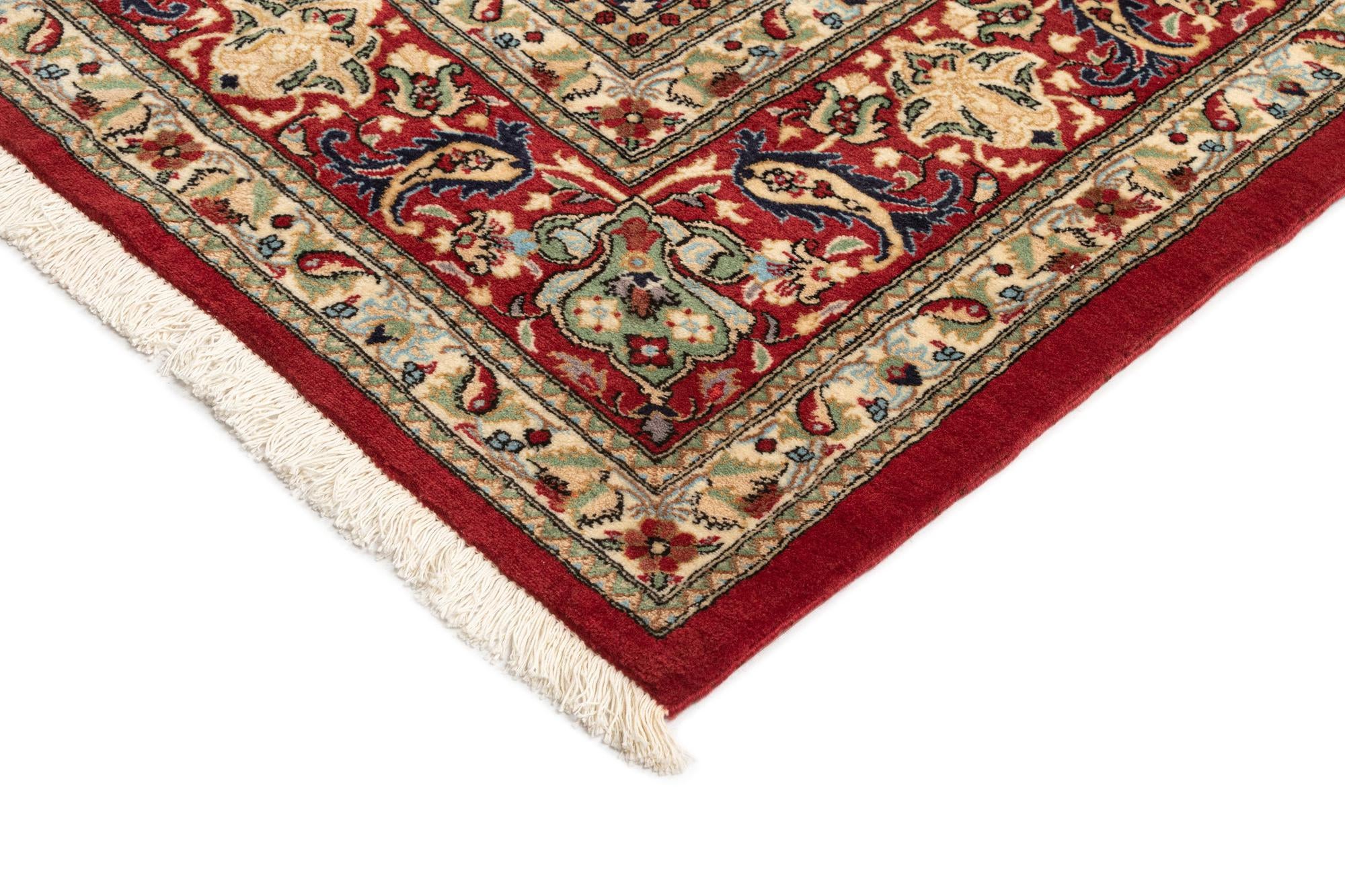 8' 2 x 11' 5 Hand Knotted Qom Persian Rug