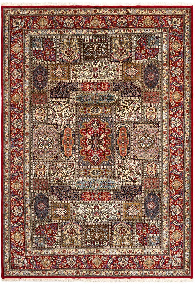 Detail image of 250cm x 355cm anudado a mano Qom Alfombra Persa