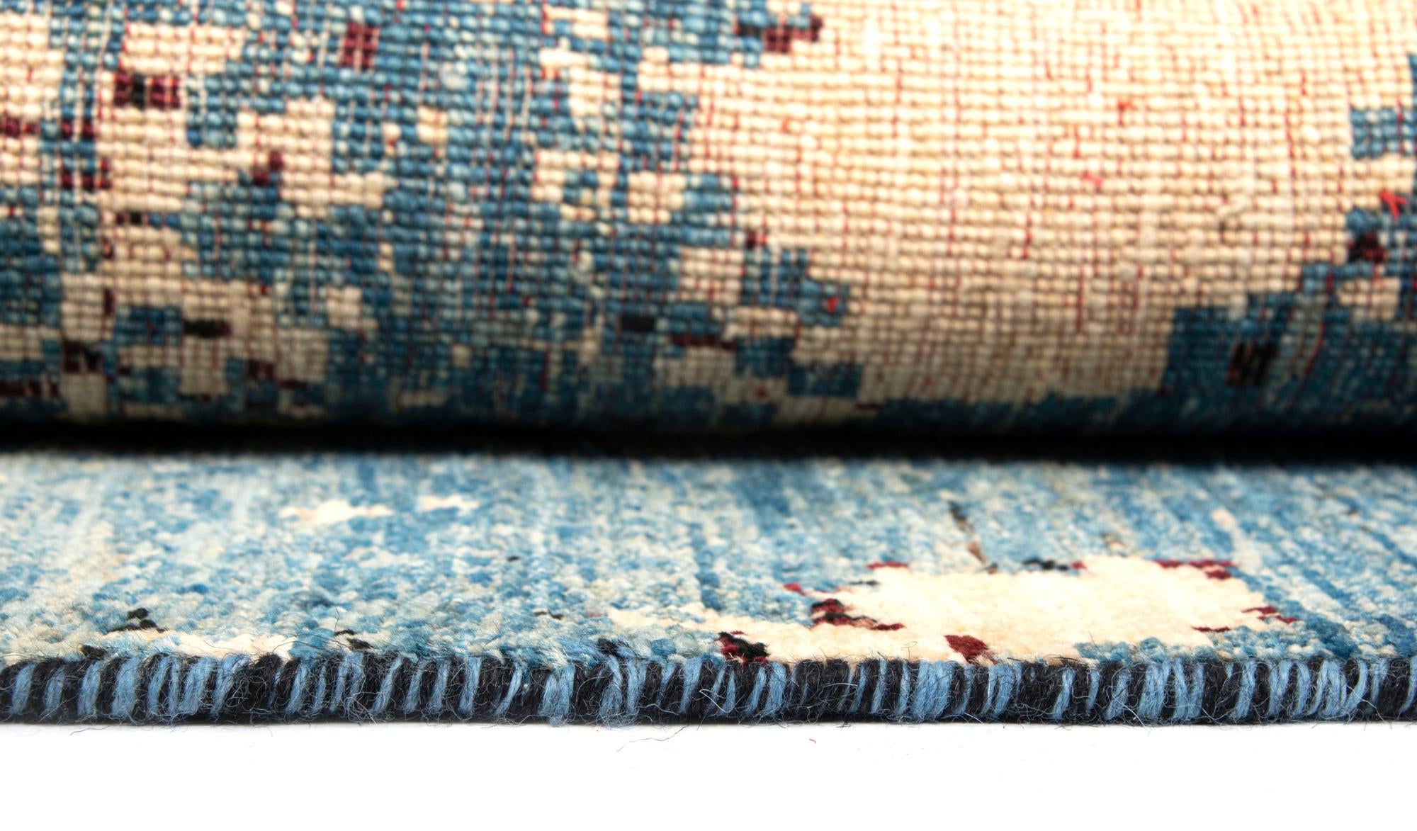 6' 10 x 9' 8 Rubin Wool Rug