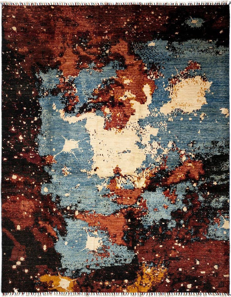 Detail image of 6' 10 x 9' 8 Rubin Wool Rug