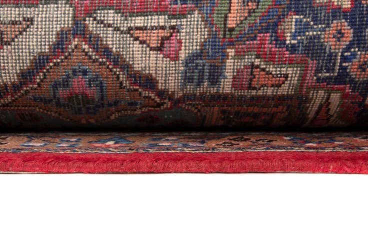 Detail image of 6' 6 x 9' 4 Hand Knotted Sabzevar Persian Wool Rug