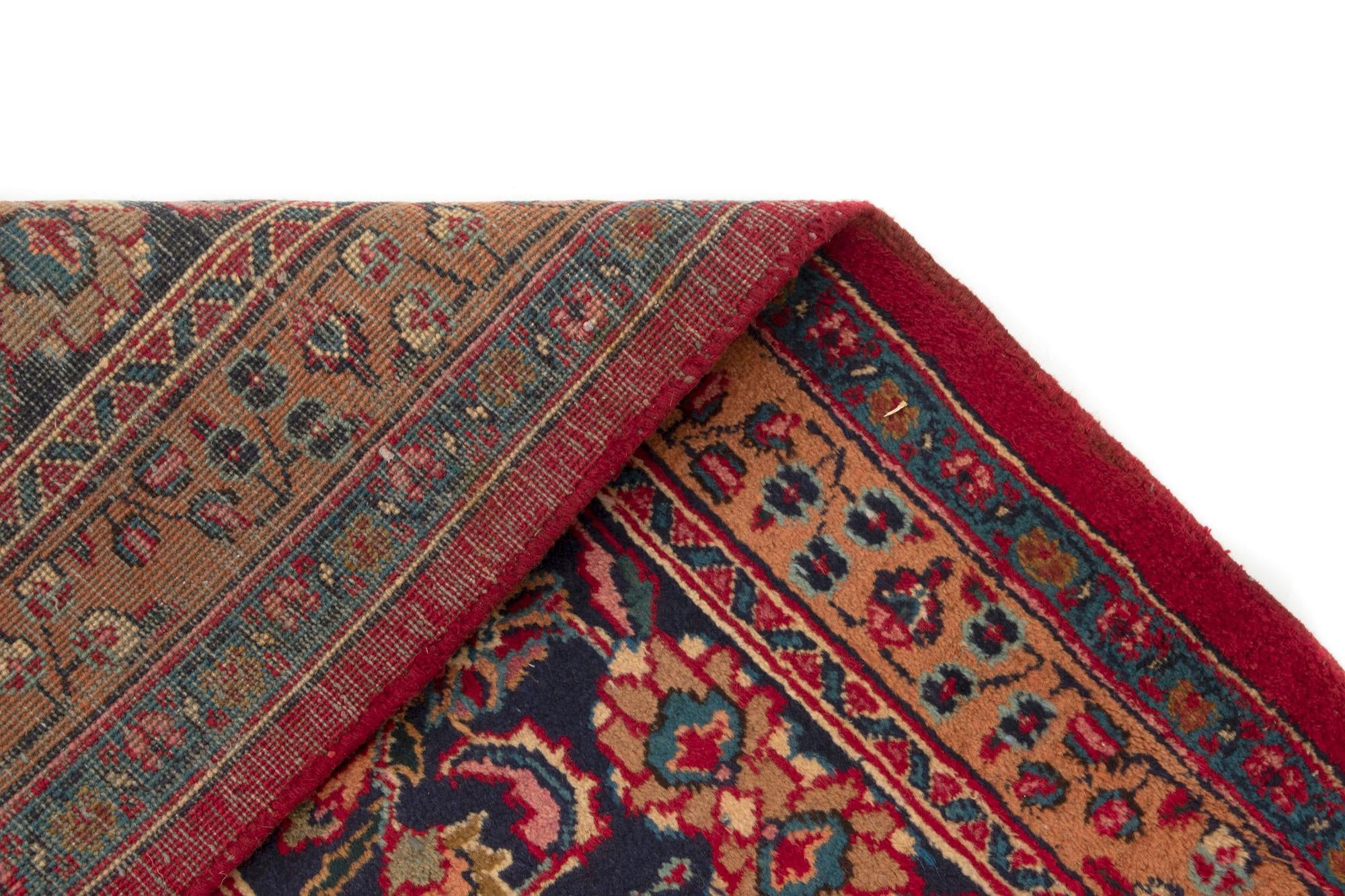 9' 8 x 12' 8 Hand Knotted Sabzevar Persian Wool Rug