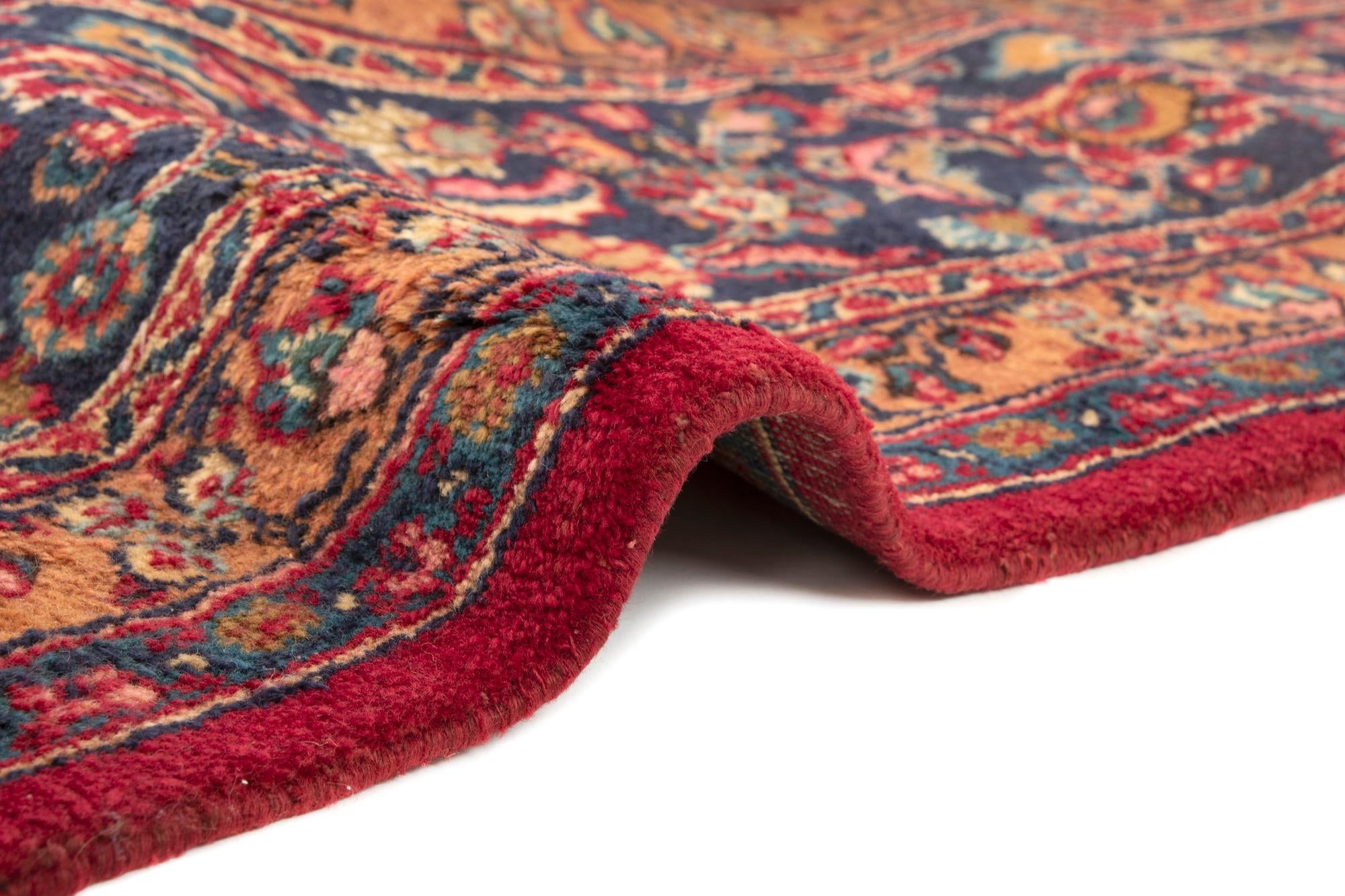9' 8 x 12' 8 Hand Knotted Sabzevar Persian Wool Rug