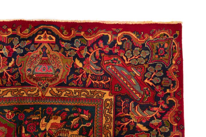 9' 11 x 12' 1 Hand Knotted Sabzevar Persian Wool Rug
