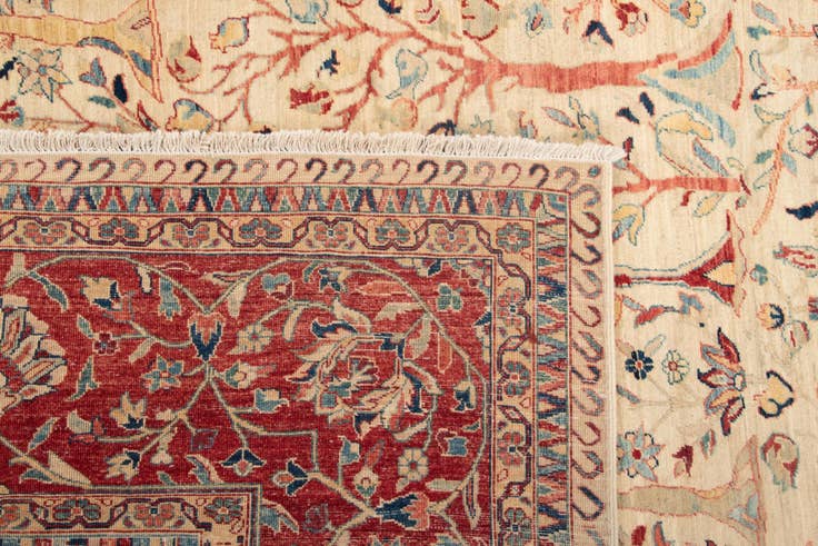 Detail image of 9' 11 x 11' 9 Samarkand Wool Rug
