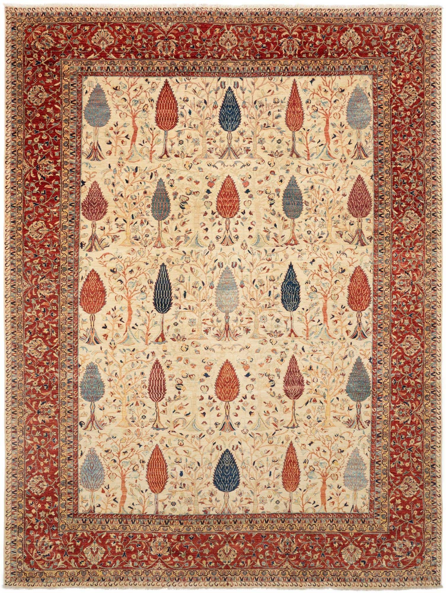 9' 11 x 11' 9 Samarkand Wool Rug