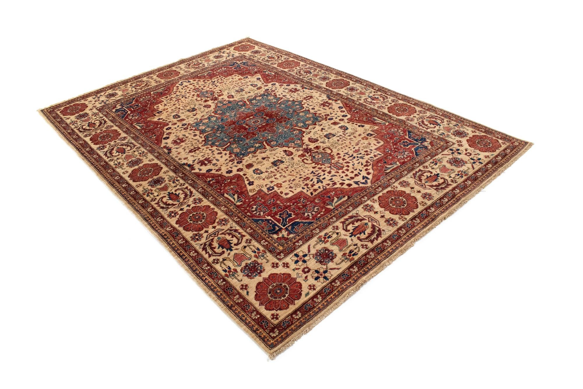 6' 1 x 8' 6 Samarkand Wool Rug