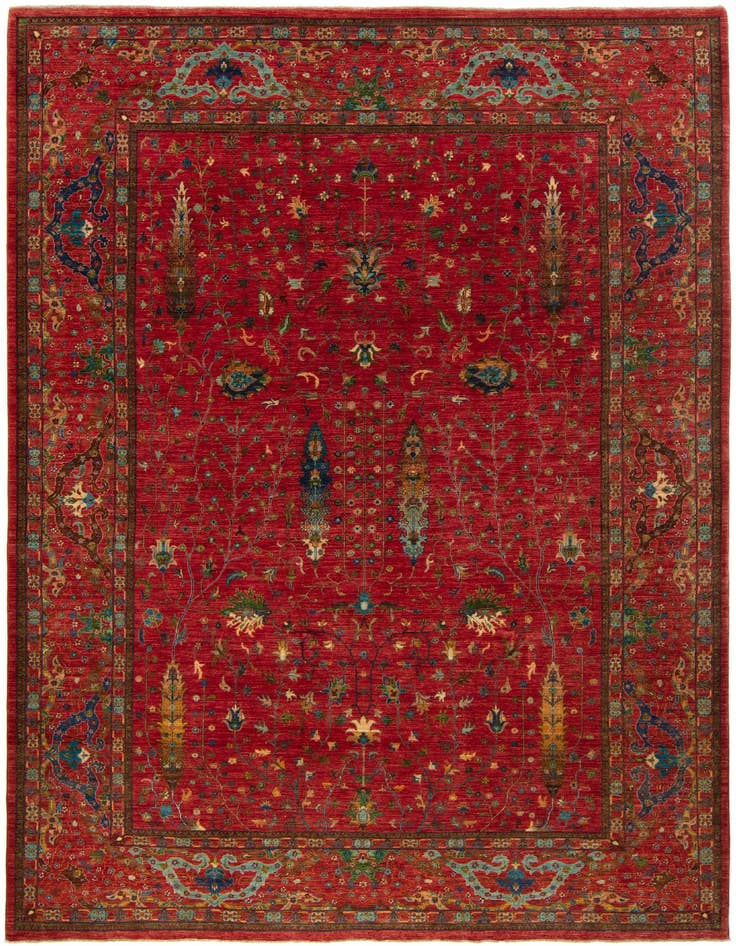 Detail image of 8' 2 x 11' 5 Samarkand Wool Rug