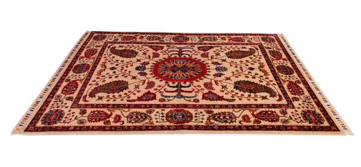 5' 9 x 7' 10 Samarkand Wool Rug