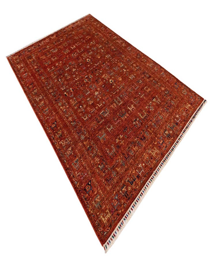 Detail image of 6' 9 x 9' 8 Samarkand Wool Rug