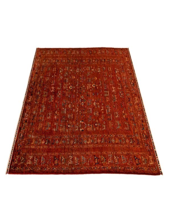 Detail image of 6' 9 x 9' 8 Samarkand Wool Rug