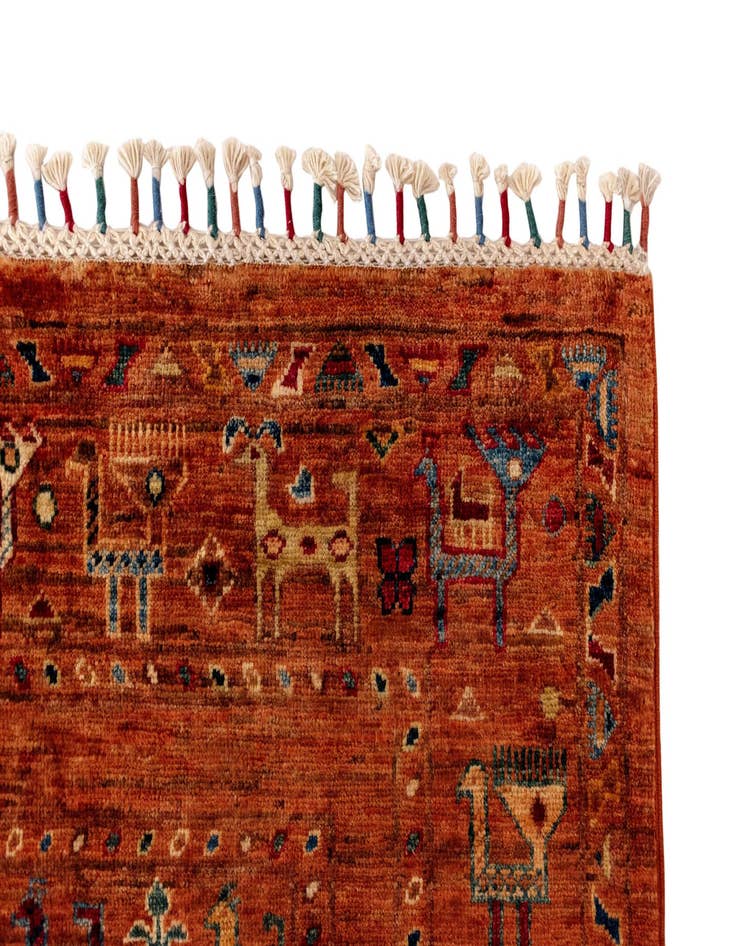 Detail image of 6' 9 x 9' 8 Samarkand Wool Rug