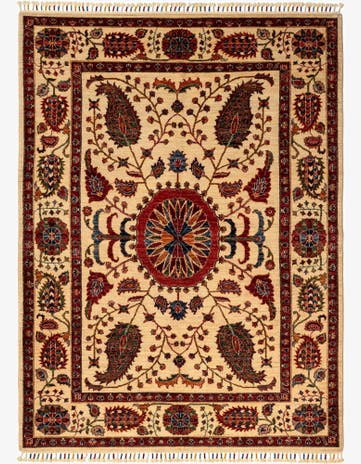 5' 9 x 7' 10 Samarkand Wool Rug